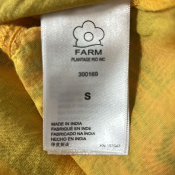 FARM Rio Fruit Dream Mini Skirt, NWT, size small, lined, side-zip - Picture 11 of 14
